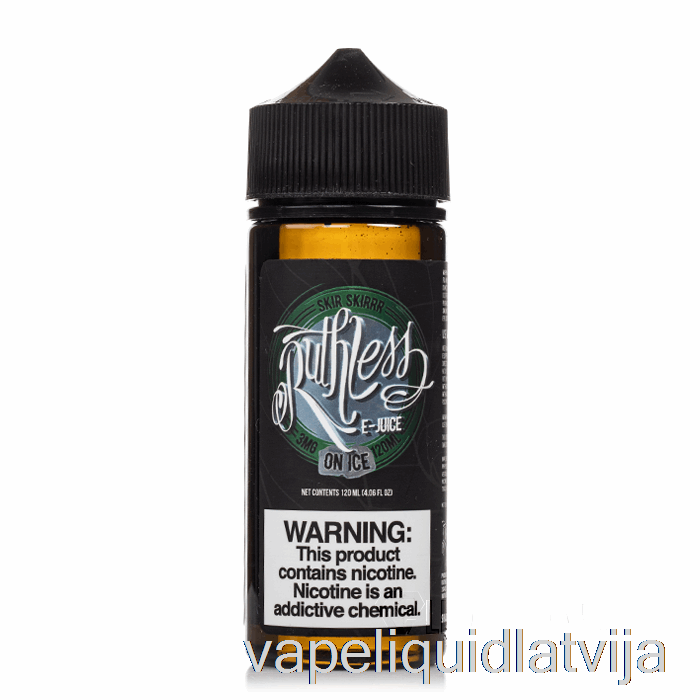 Skirr Skirr On Ice - Nežēlīgs Tvaiks - 120ml 0mg Vape šķidrums
